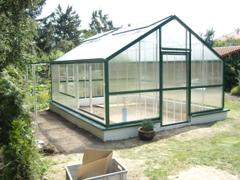 Gewächshaus 4 x 5 m