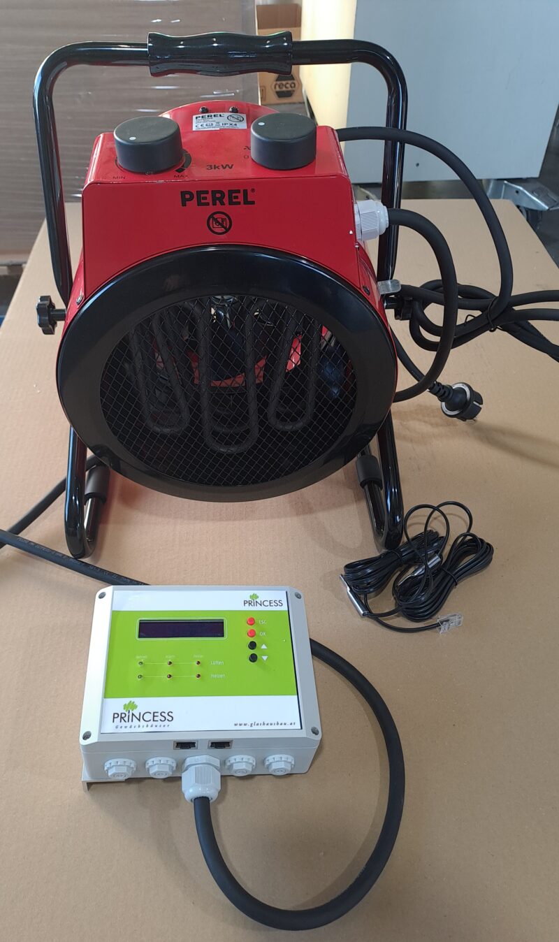 Die Princess Gewächshausheizung „Green Heater 3000“